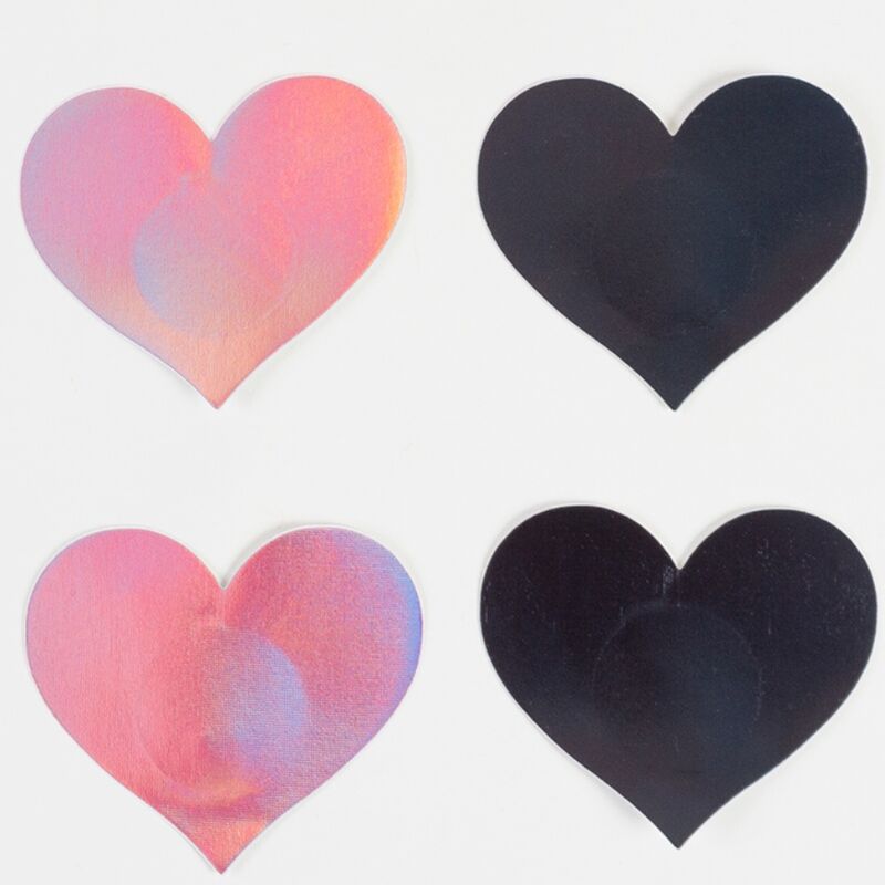 SECRET PLAY - WOW BOOBS! HEART NIPPLE COVERS - NOCTURNA DESIRES