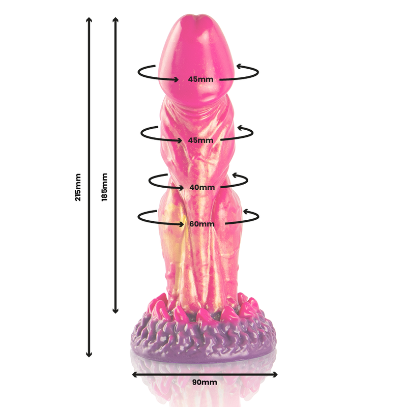 EPIC - CERBERUS DILDO MYTHOLOGICAL FIRE - NOCTURNA DESIRES