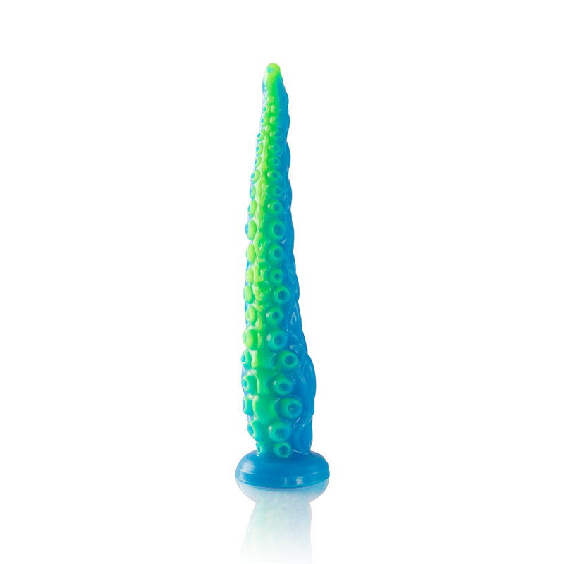 EPIC - SCYLLA FLUORESCENT THIN TENTACLE DILDO SMALL SIZE - NOCTURNA DESIRES