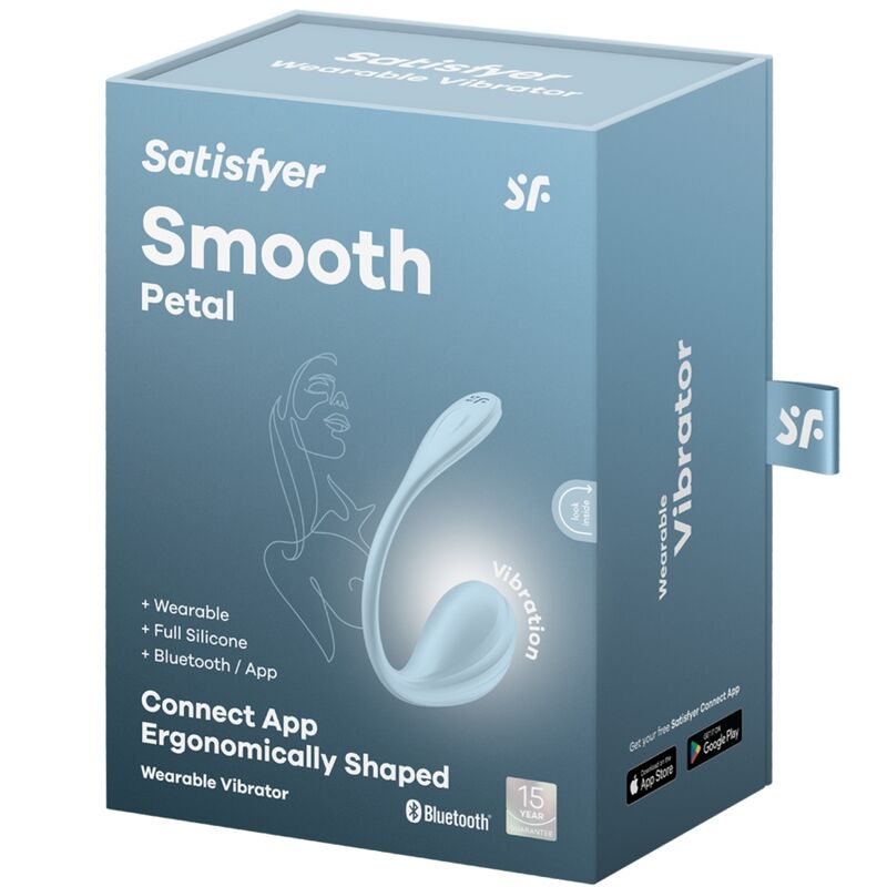 SATISFYER - SMOOTH PETAL G-POINT STIMULATOR SKY BLUE FREE APP - NOCTURNA DESIRES