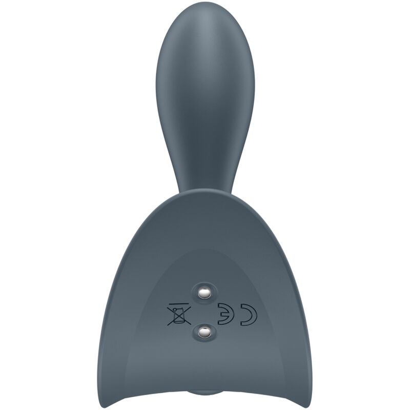 SATISFYER - BOOTY ABSOLUTE BEGINNERS 2 ANAL PLUG VIBRATOR UNISEX BLACK - NOCTURNA DESIRES