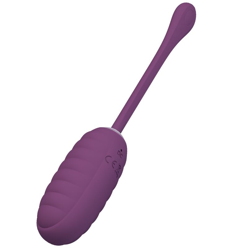 PRETTY LOVE - CASPER PURPLE RECHARGEABLE VIBRATING EGG - NOCTURNA DESIRES