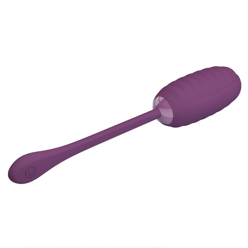 PRETTY LOVE - CASPER PURPLE RECHARGEABLE VIBRATING EGG - NOCTURNA DESIRES