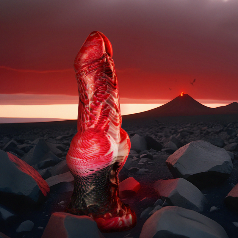 EPIC - HELIOS DILDO WITH TESTICLES HEAT AND ECSTASY - NOCTURNA DESIRES