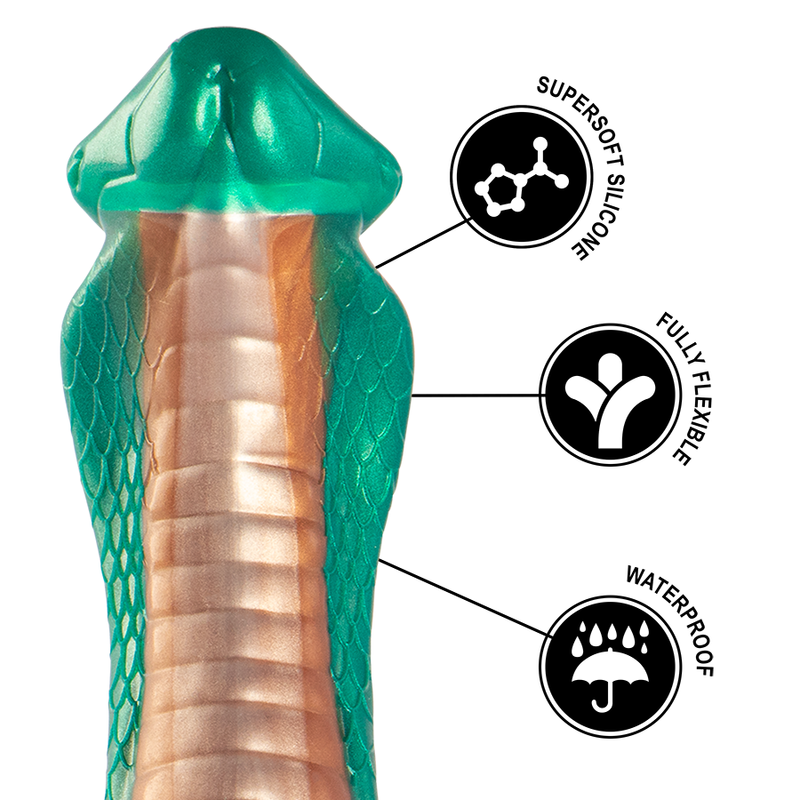 EPIC - PYTHON DILDO COBRA GREEN - NOCTURNA DESIRES