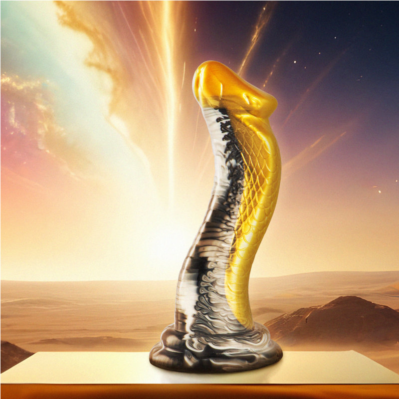 EPIC - DRAKON DILDO YELLOW COBRA - NOCTURNA DESIRES