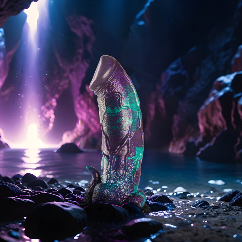 EPIC - BASILISK DILDO DOUBLE SCALY PLEASURE BIG SIZE - NOCTURNA DESIRES