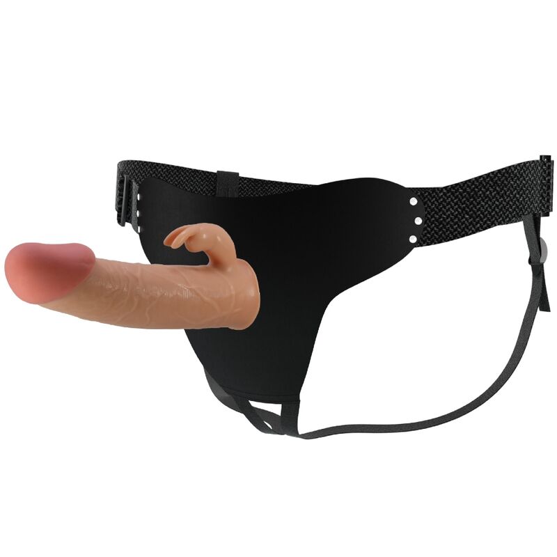 PRETTY LOVE - MAVIS HARNESS UNIVERSAL BRIEFS WITH DILDO 19 CM NATURAL - NOCTURNA DESIRES
