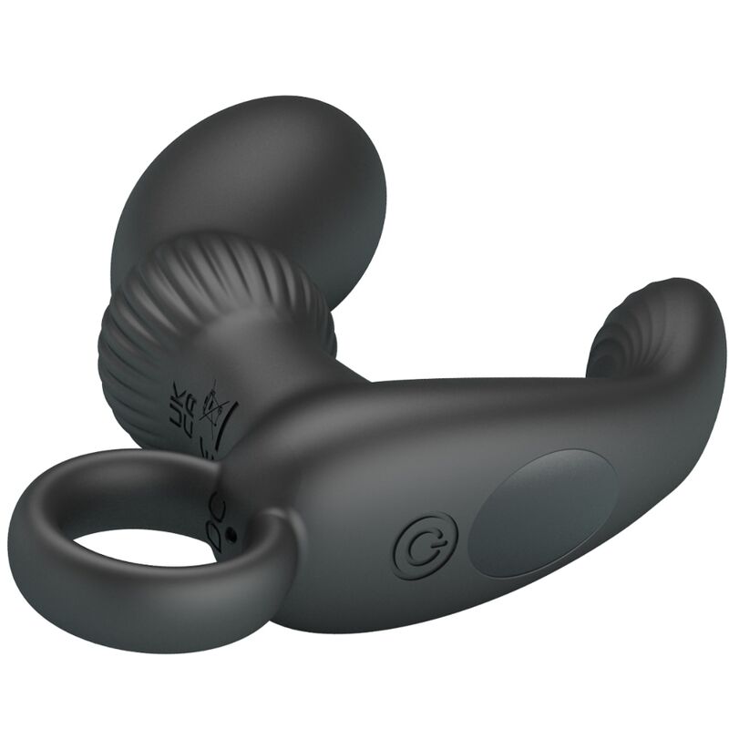 PRETTY LOVE - CAYLA ANAL VIBRATOR MASSAGER BLACK - NOCTURNA DESIRES