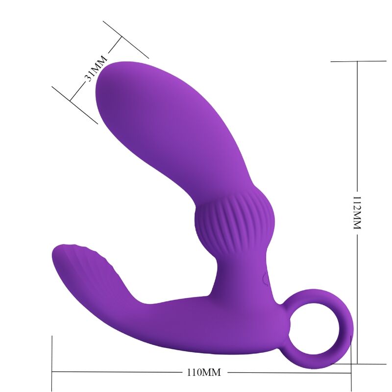 PRETTY LOVE - CAYLA ANAL VIBRATOR MASSAGER LILA - NOCTURNA DESIRES
