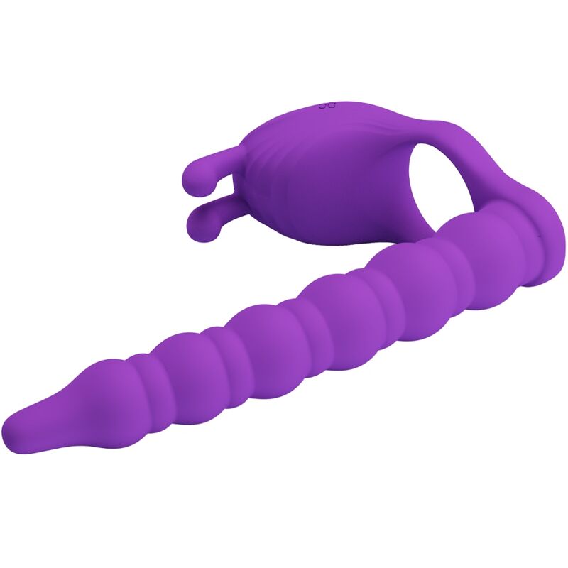 PRETTY LOVE - BLACKNEY PENIS RING WITH LILA VIBRATOR PLUG - NOCTURNA DESIRES