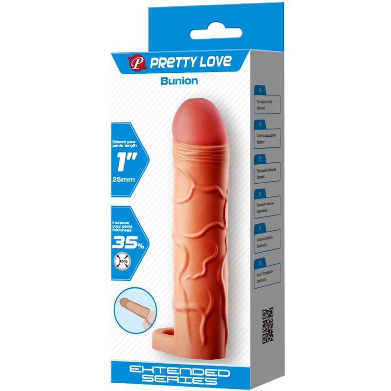 PRETTY LOVE - BUNION PENIS EXTENDER COVER FLESH - NOCTURNA DESIRES