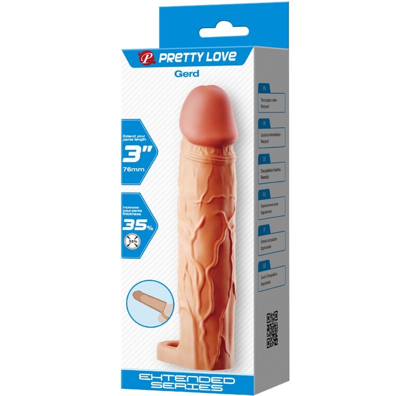 PRETTY LOVE - GERD PENIS EXTENDER COVER FLESH - NOCTURNA DESIRES