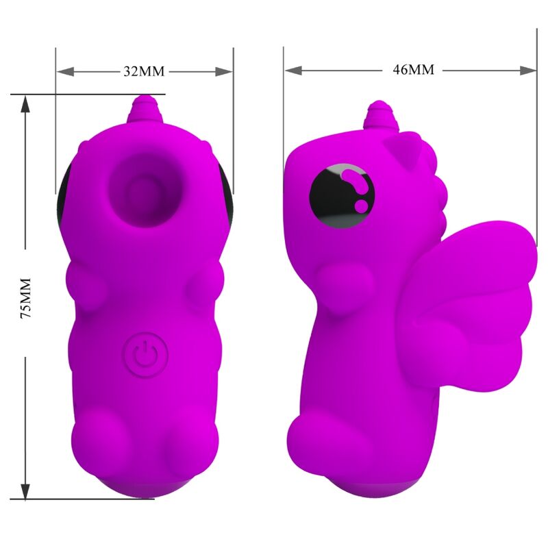 PRETTY LOVE - MINI FUN TOYS BY MAGIC UNICORN STIMULATOR - NOCTURNA DESIRES