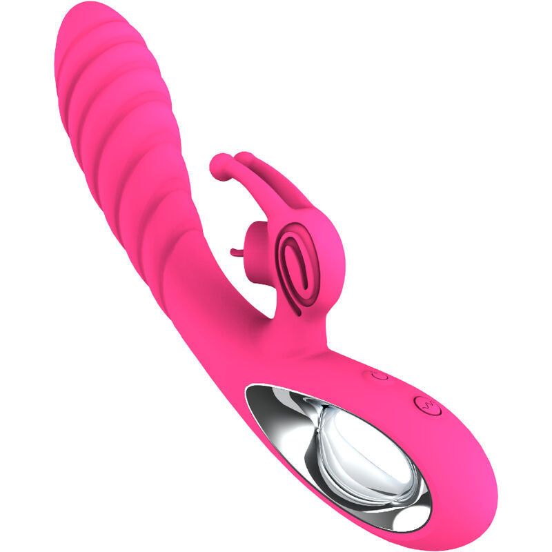 ARMONY - VICKY RABBIT VIBRATOR WITH FUCHSIA PULL RING TONGUE - NOCTURNA DESIRES