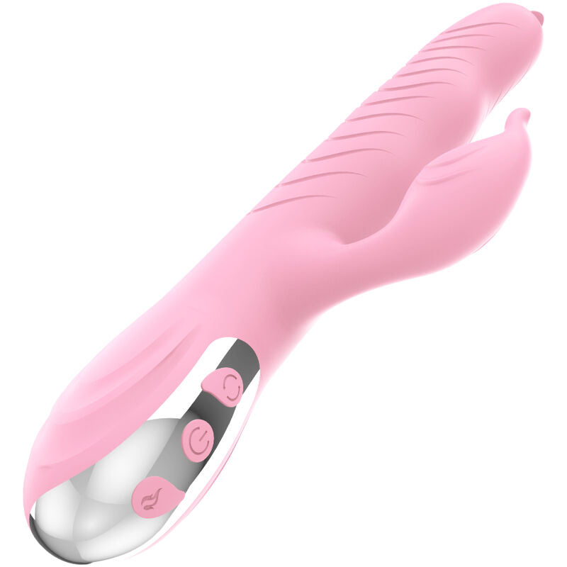 ARMONY - MARCIA VIBRATOR & THRUSTING DOUBLE TONGUE HEAT EFFECT PINK - NOCTURNA DESIRES