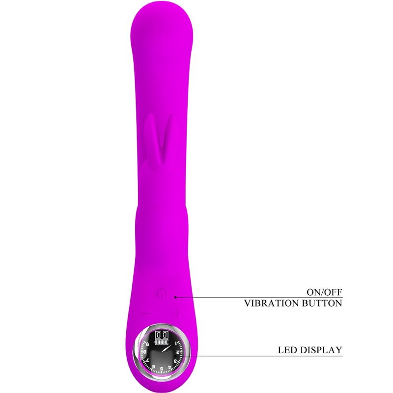 PRETTY LOVE - SKYLAR PURPLE STIMULATOR VIBRATOR - NOCTURNA DESIRES