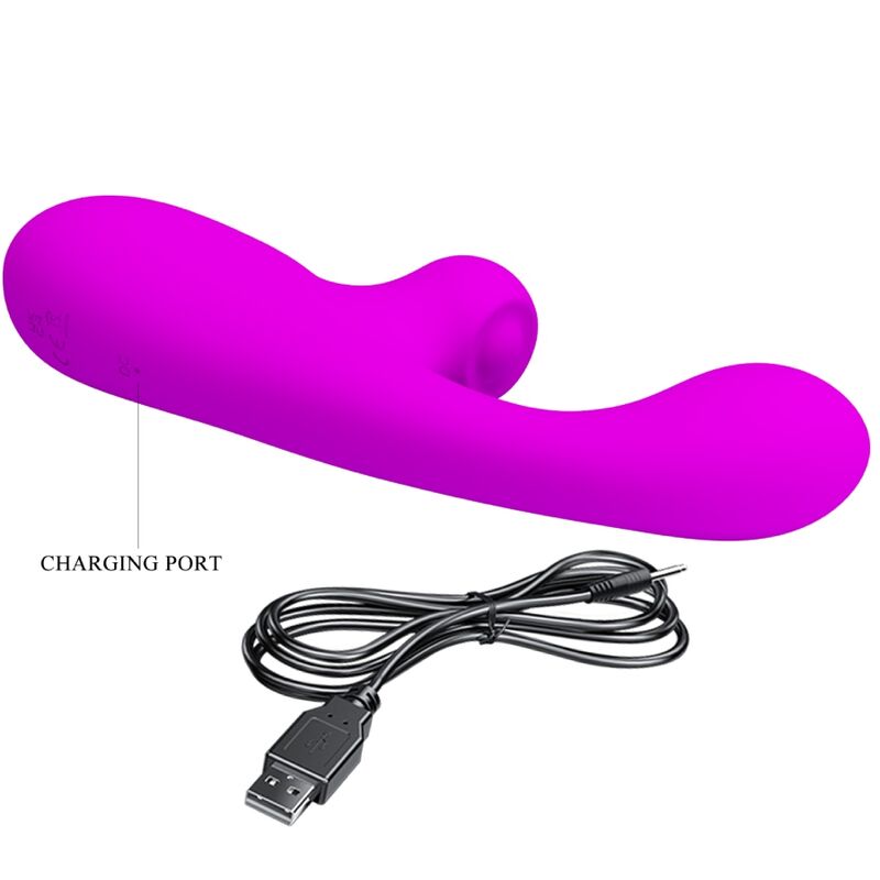 PRETTY LOVE - SKYLAR PURPLE STIMULATOR VIBRATOR - NOCTURNA DESIRES