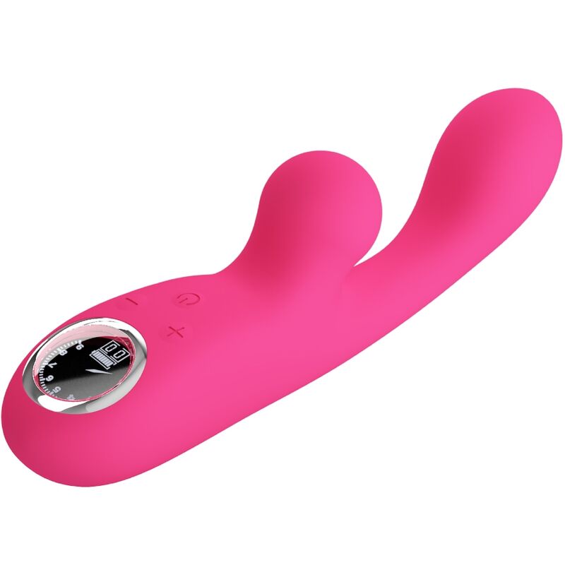 PRETTY LOVE - SKYLAR PINK STIMULATOR VIBRATOR - NOCTURNA DESIRES