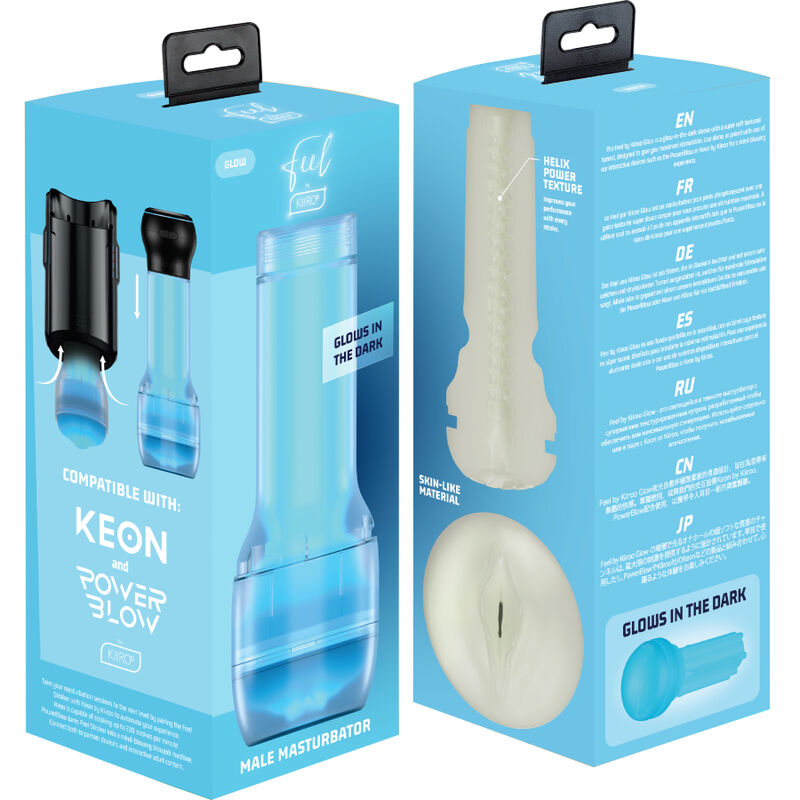 KIIROO - FEEL GLOW IN THE DARK STROKER - NOCTURNA DESIRES