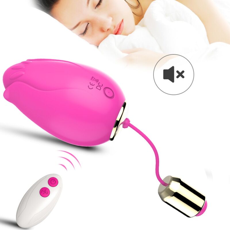 ARMONY - MANDALA EGG VIBRATOR G-SPOT REMOTE CONTROL FUCHSIA - NOCTURNA DESIRES
