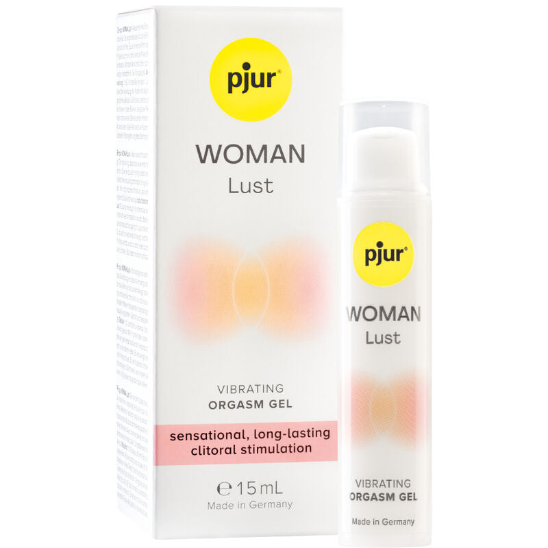 PJUR - WOMAN LUST VIBRATING GEL FOR ORGASM 15 ML - NOCTURNA DESIRES