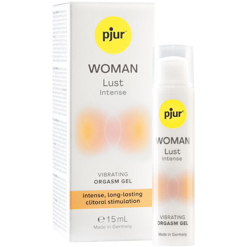 PJUR - WOMAN LUST INTENSE VIBRATING GEL FOR ORGASM 15 ML - NOCTURNA DESIRES