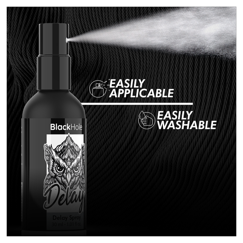 BLACK HOLE - DELAY SPRAY STUDY FORTE 30 ML - NOCTURNA DESIRES