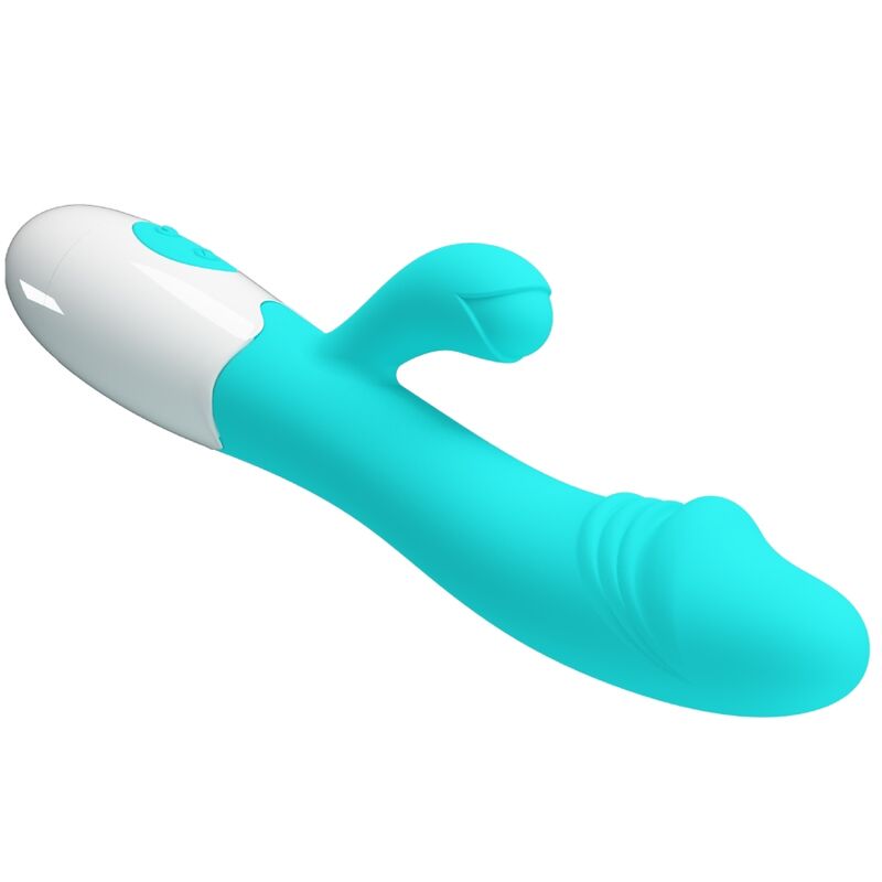 PRETTY LOVE - SNAPPY G-SPOT VIBRATOR AQUA GREEN - NOCTURNA DESIRES