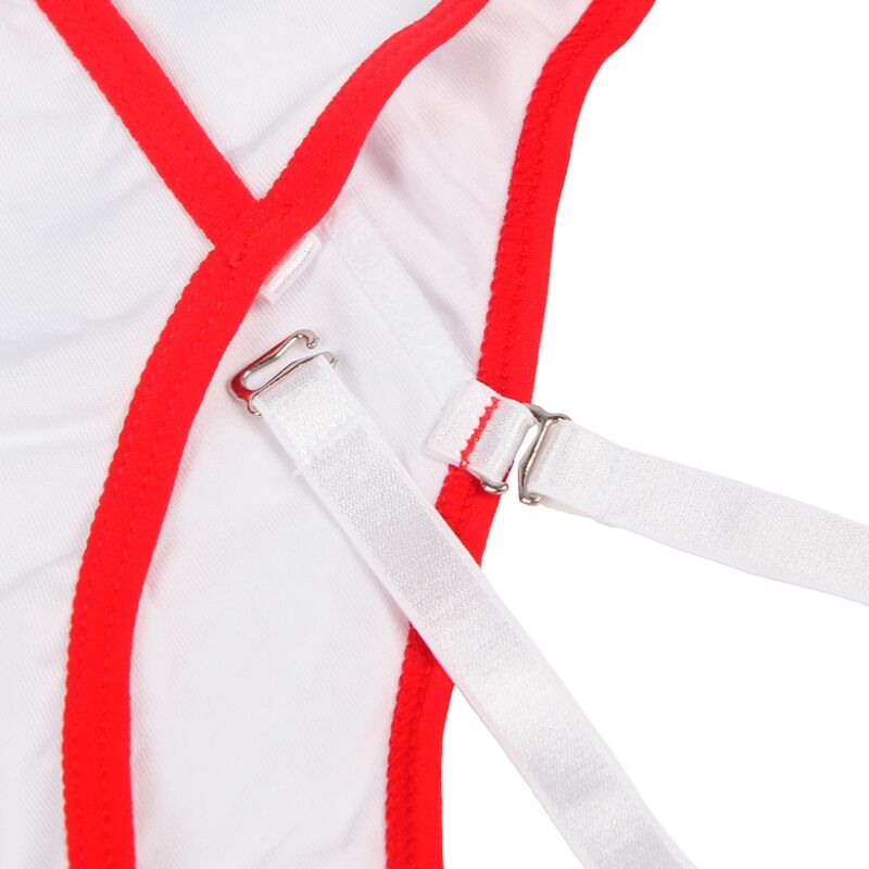 SUBBLIME - SEXY NURSE COSTUME WITH TEDDY S/M - NOCTURNA DESIRES