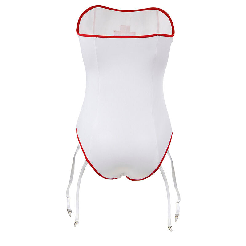 SUBBLIME - SEXY NURSE COSTUME WITH TEDDY S/M - NOCTURNA DESIRES