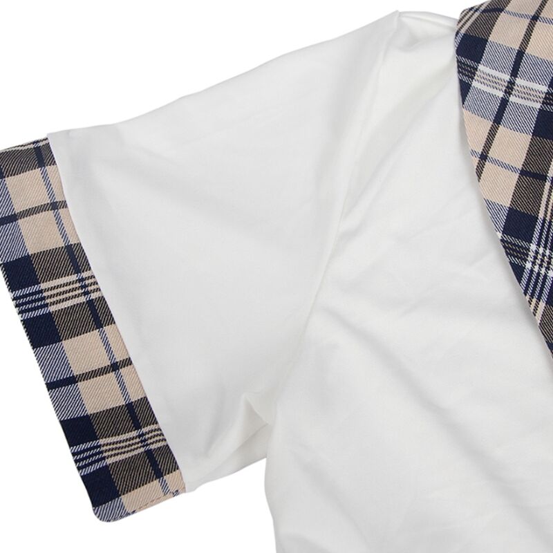 SUBBLIME - SEXY SCHOOLGIRL COSTUME TOP AND SKIRT L/XL - NOCTURNA DESIRES