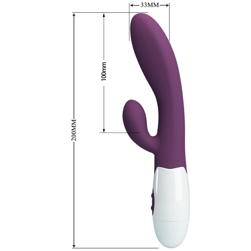 PRETTY LOVE - ALVIS RABBIT VIBRATOR & PURPLE G-SPOT - NOCTURNA DESIRES