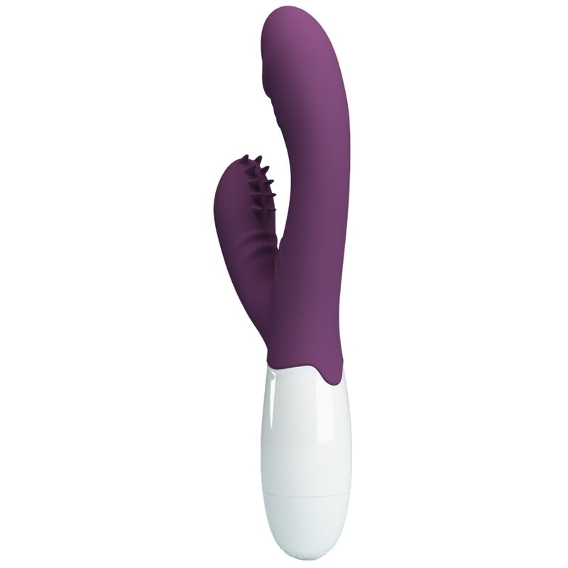 PRETTY LOVE - ANDRE RABBIT VIBRATOR & G-POINT STIMULATOR PURPLE - NOCTURNA DESIRES