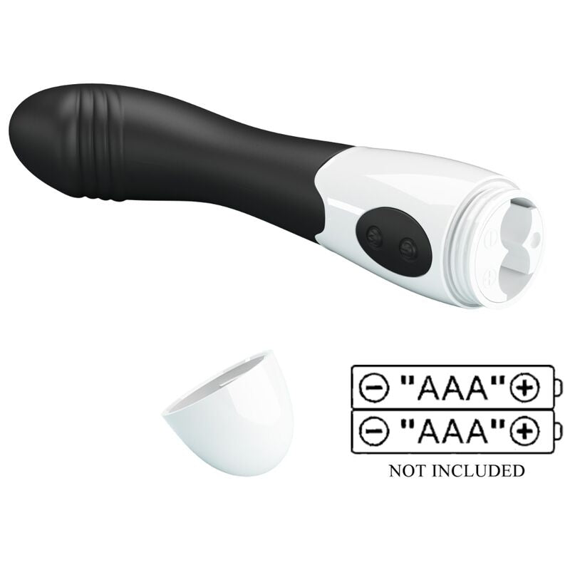 PRETTY LOVE - ELEMENTAL G-SPOT VIBRATOR 30 MODES BLACK - NOCTURNA DESIRES