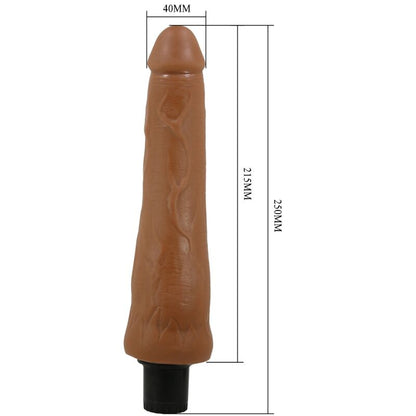 PRETTY LOVE - ALFREDO REALISTIC VIBRATOR 21.5 CM -O- 4 CM - NOCTURNA DESIRES