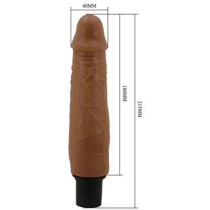 PRETTY LOVE - WALDORF REALISTIC VIBRATOR 18 CM -O- 4 CM - NOCTURNA DESIRES