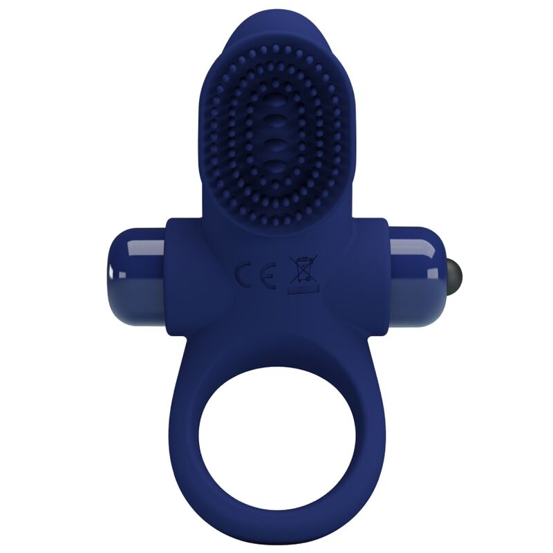 PRETTY LOVE - PALLE RING WITH VIBRATION BLUE - NOCTURNA DESIRES