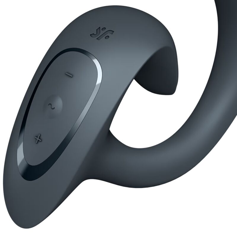 SATISFYER - G FOR GODDESS 1 RABBIT VIBRATOR DARK GRAY - NOCTURNA DESIRES