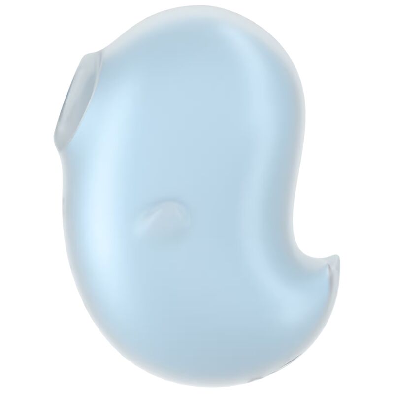 SATISFYER - CUTIE GHOST LAY-ON VIBRATOR LIGHT BLUE - NOCTURNA DESIRES