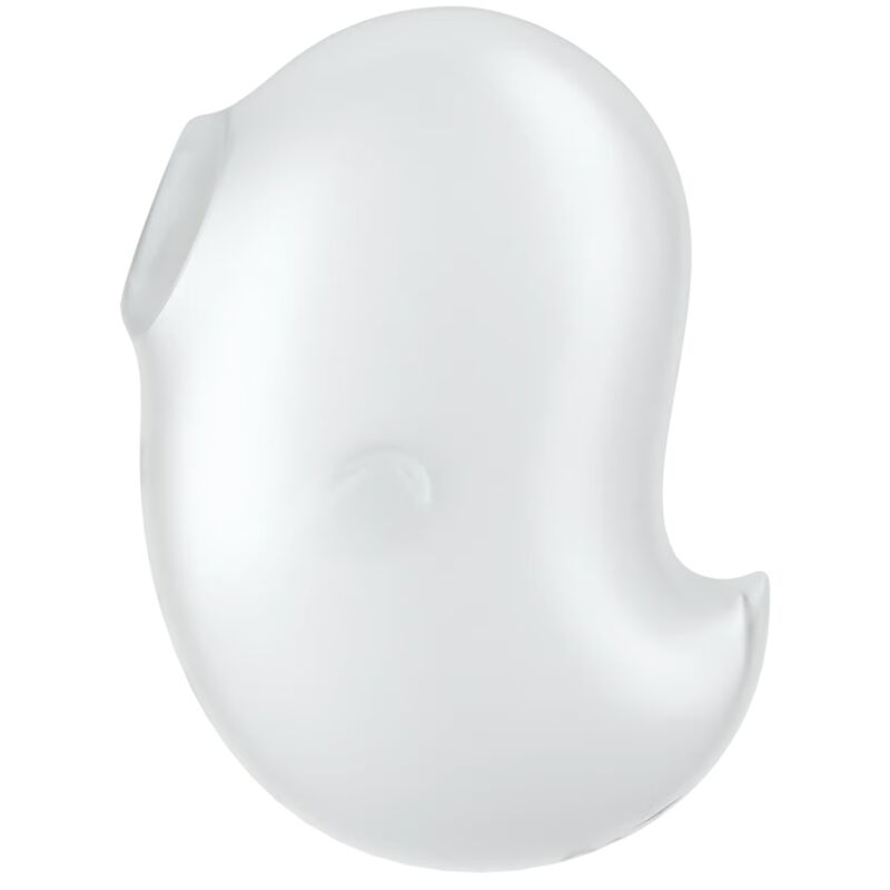 SATISFYER - CUTIE GHOST LAY-ON VIBRATOR WHITE - NOCTURNA DESIRES