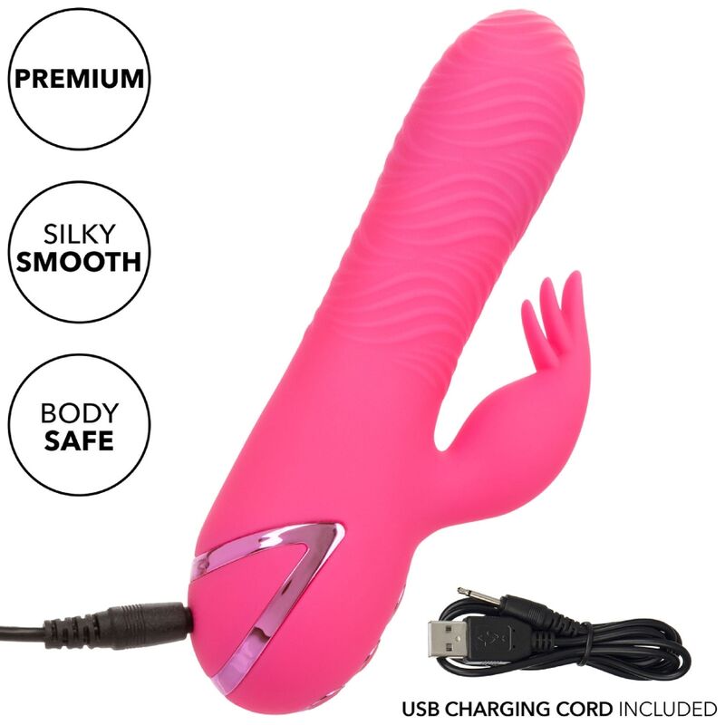CALEXOTICS - SACRAMENTO SWEETIE VIBRATOR RABBIT PINK BY CALIFORNIA DREAMING - NOCTURNA DESIRES