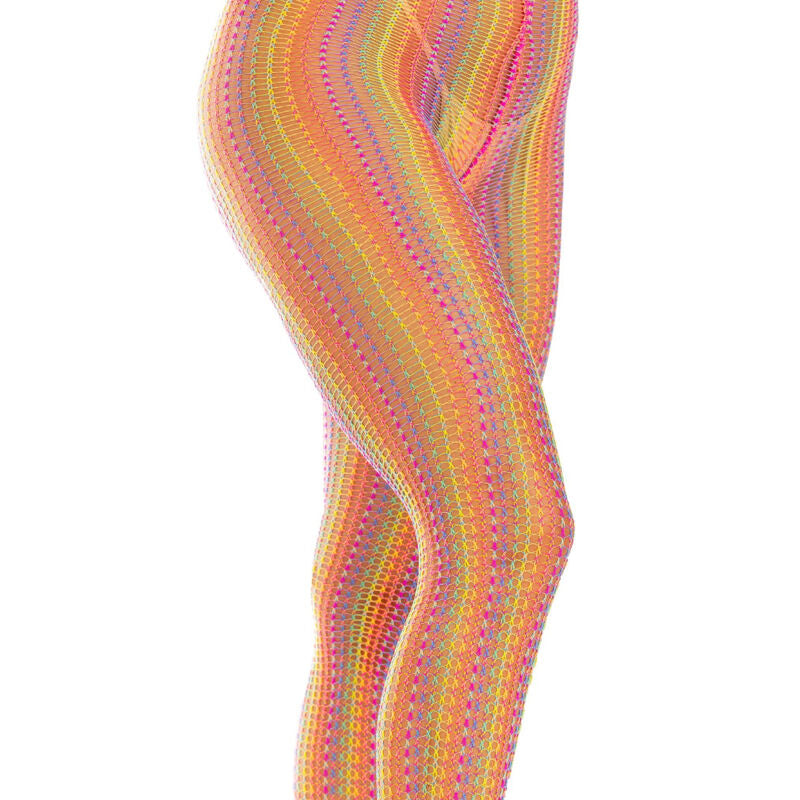 LEG AVENUE - MULTICOLOR CROCHET STOCKINGS - NOCTURNA DESIRES
