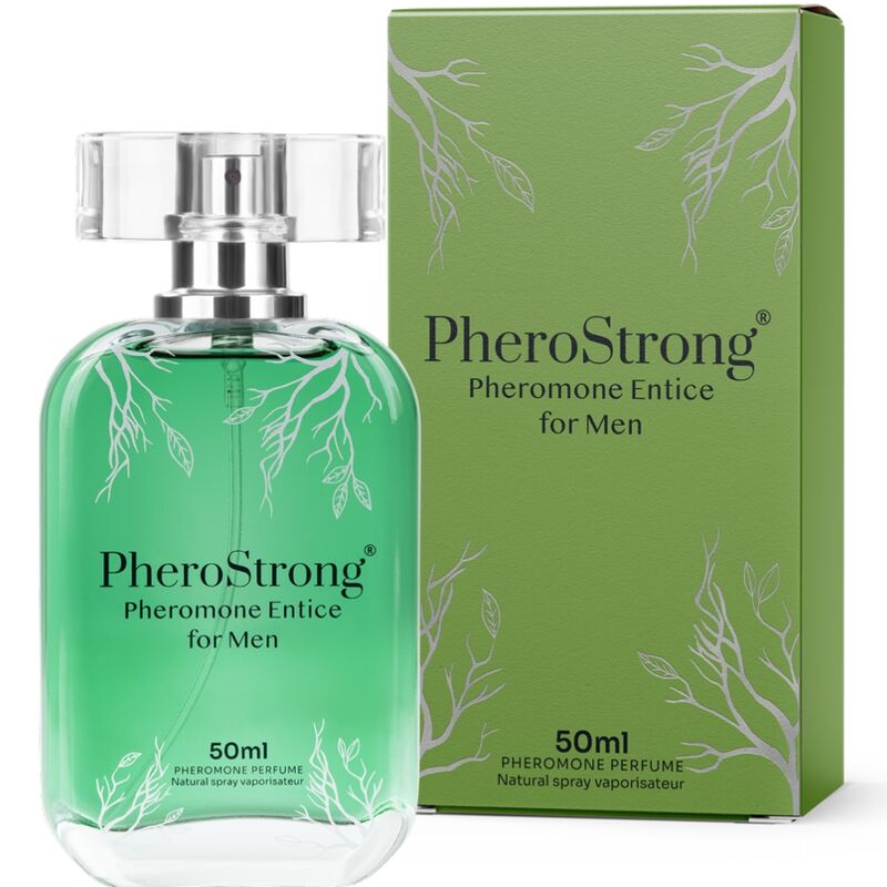 PHEROSTRONG - PHEROMONE PERFUME ENTICE FOR MEN 50 ML - NOCTURNA DESIRES