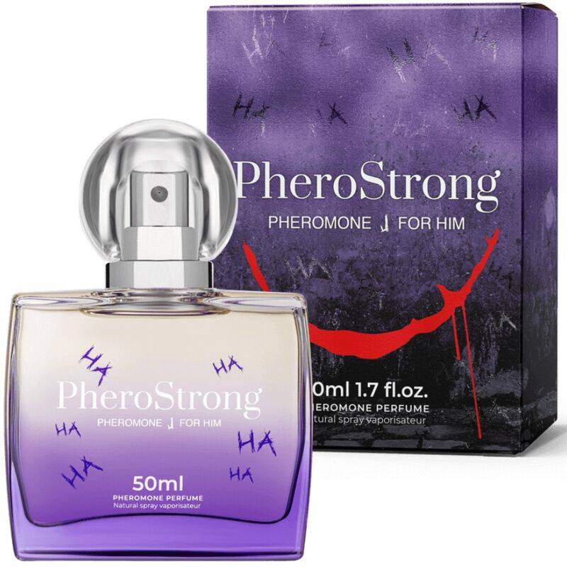 PHEROSTRONG - PHEROMONE PERFUME J FOR HIM 50 ML - NOCTURNA DESIRES