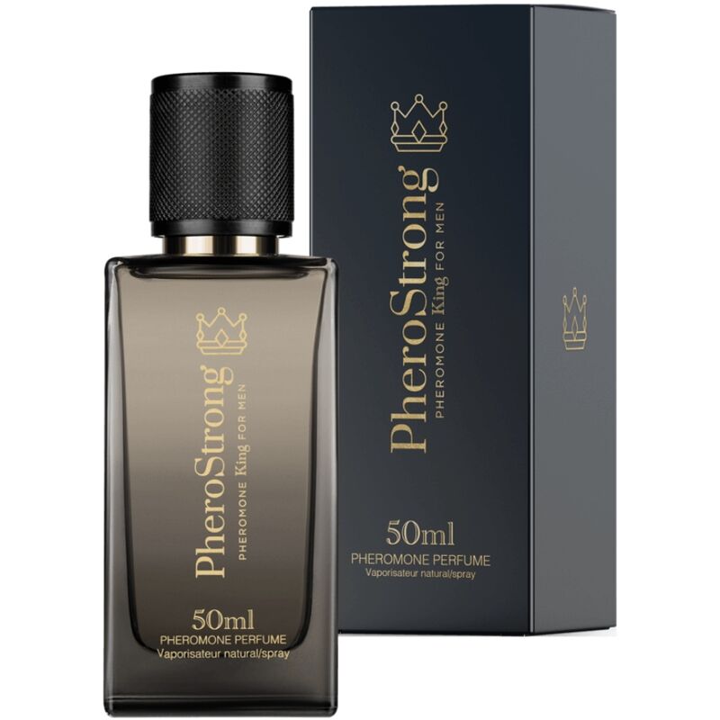 PHEROSTRONG - PHEROMONE PERFUME KING FOR MEN 50 ML - NOCTURNA DESIRES