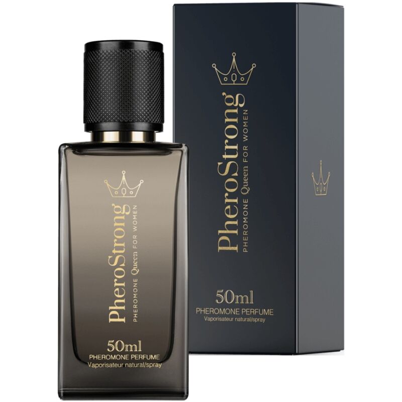 PHEROSTRONG - PHEROMONE PERFUME QUEEN FOR WOMAN 50 ML - NOCTURNA DESIRES