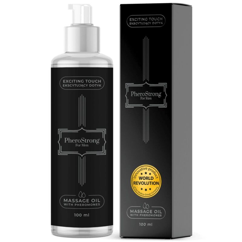 PHEROSTRONG - MASSAGE OIL FOR MEN 100 ML - NOCTURNA DESIRES