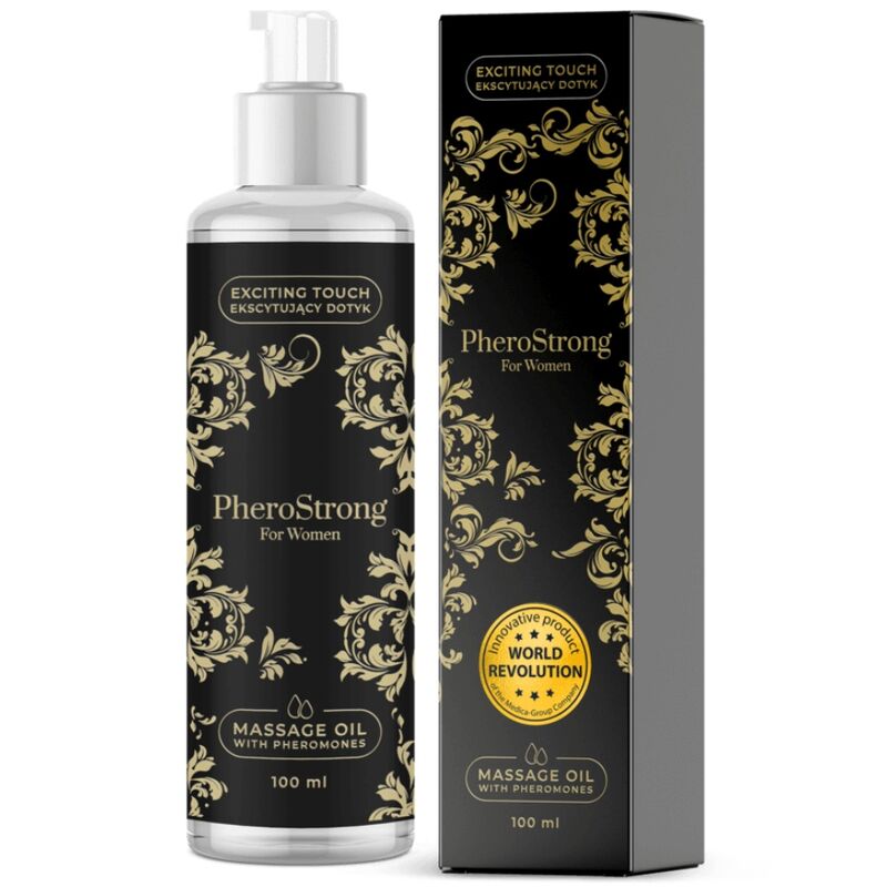 PHEROSTRONG - MASSAGE OIL FOR WOMEN 100 ML - NOCTURNA DESIRES