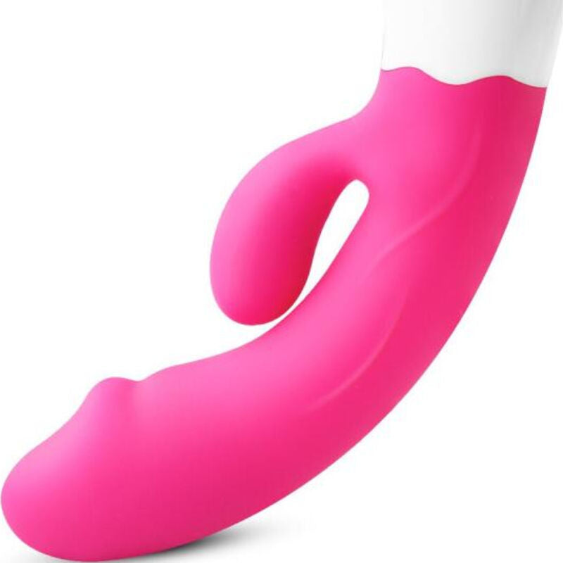 ARMONY - HAPPY VIBRATOR & RECHARGEABLE FUCHSIA STIMULATOR - NOCTURNA DESIRES